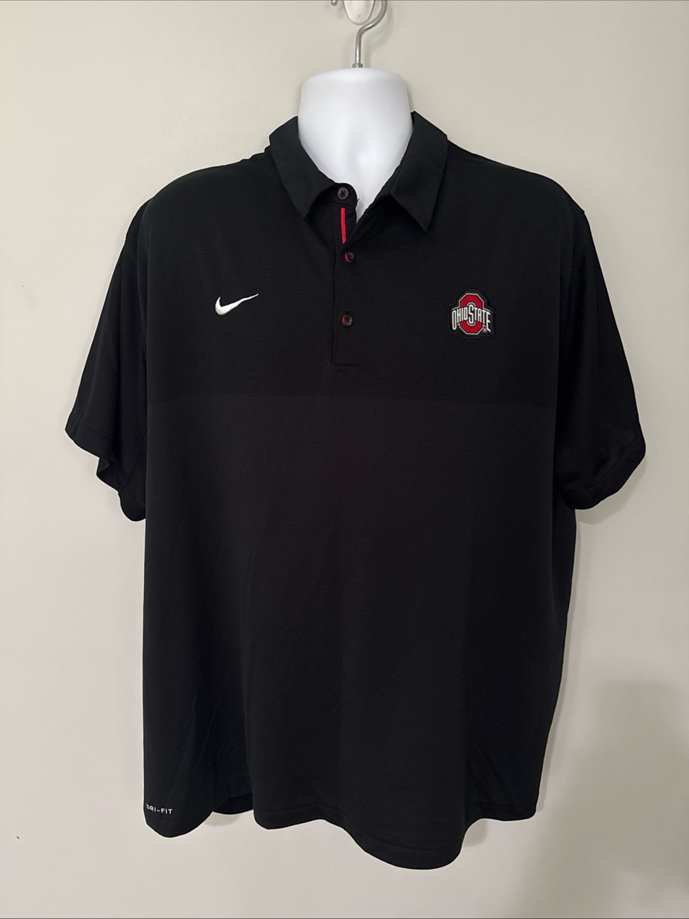 Ohio State University Buckeyes Nike Dri-Fit Mens Polo - 3XL